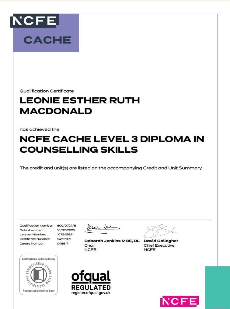 NCFE CACHE Level 3