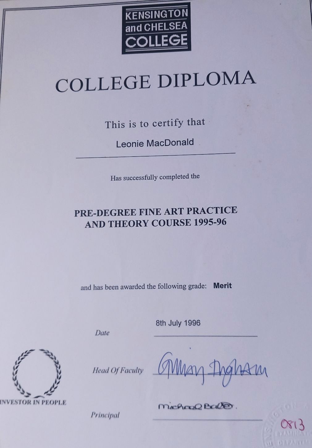 College Diploma